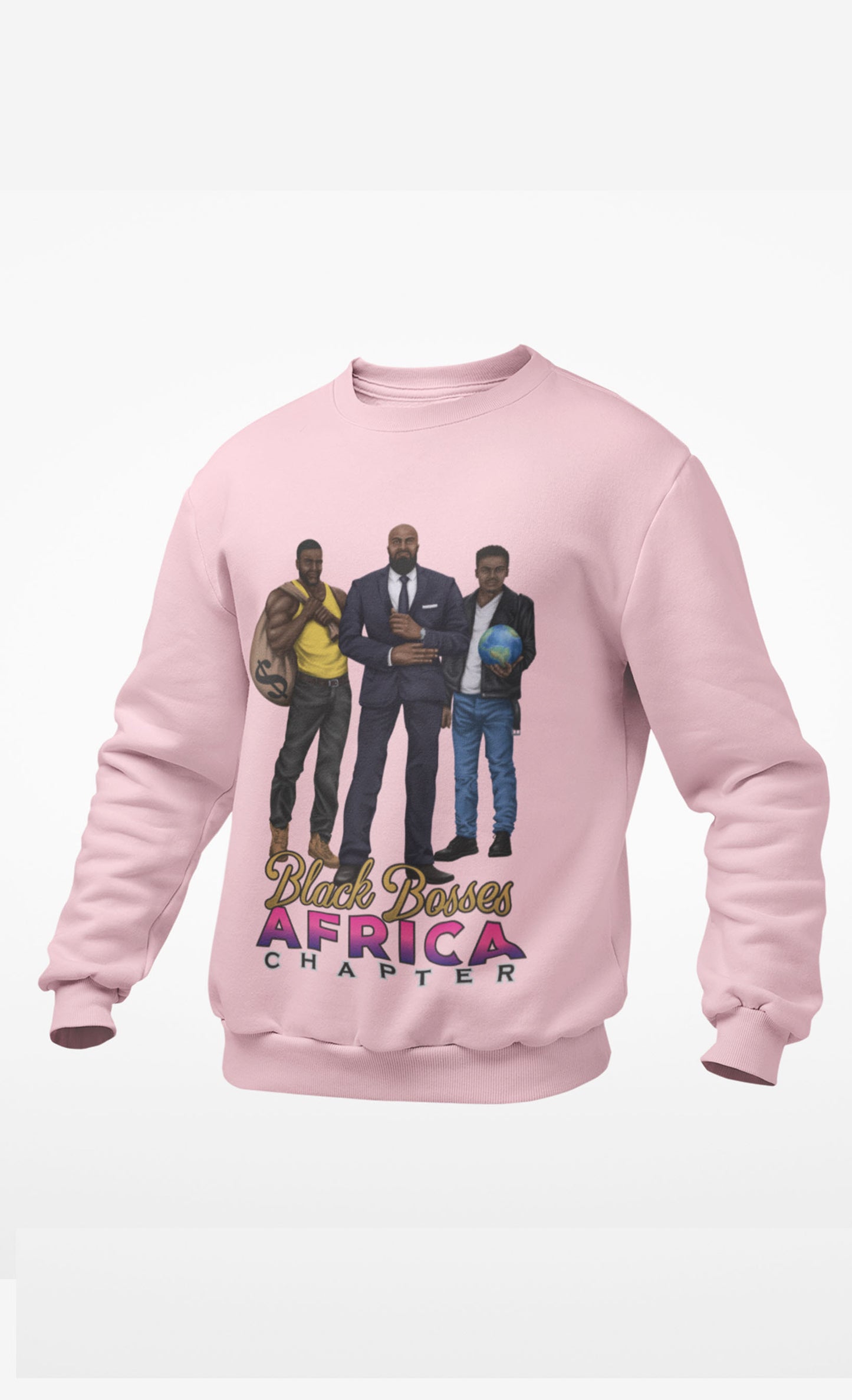 GRT - Black Bosses Africa Sweatshirt Style II