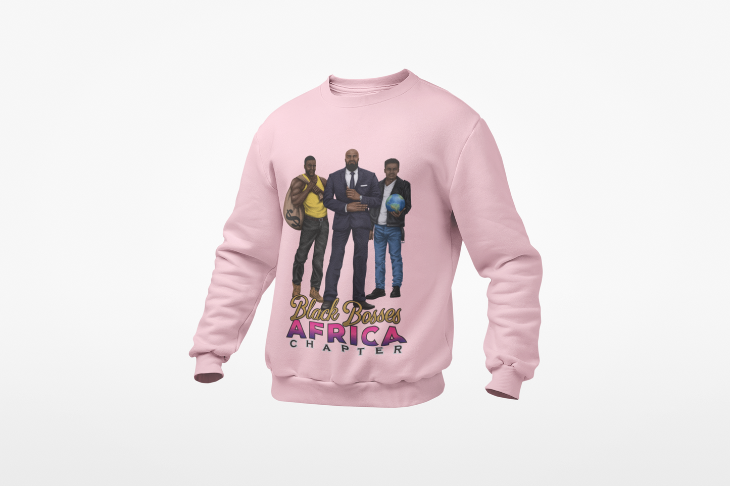 GRT - Black Bosses Africa Sweatshirt Style II