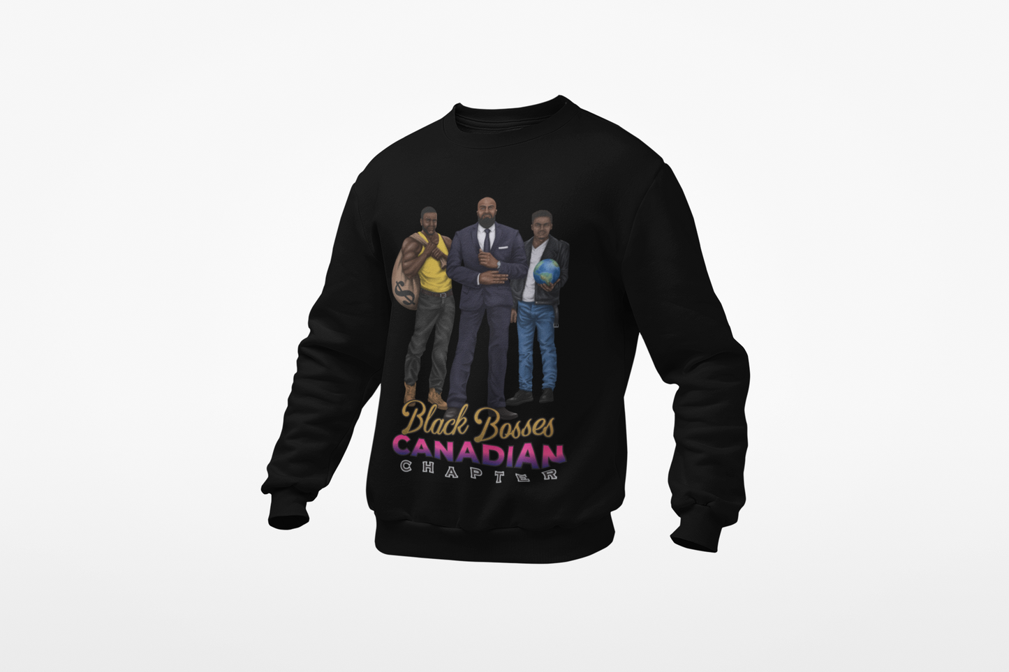 GRT - Black Bosses Canadian Sweatshirt Style II