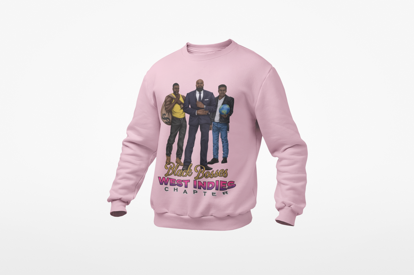 GRT - Black Bosses West Indies Sweatshirt Style II