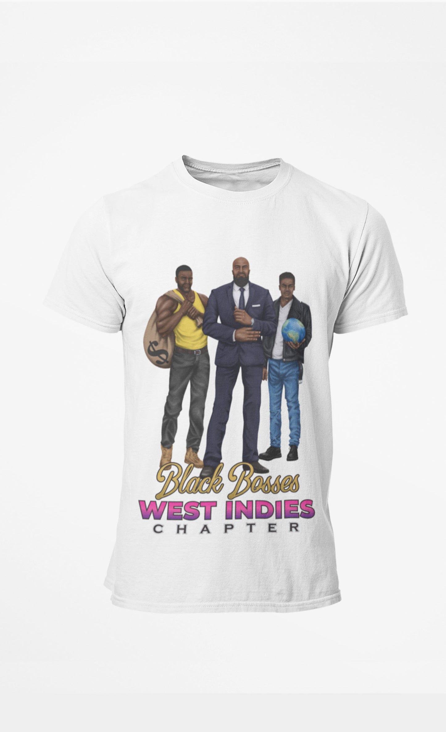 GRT - Black Bosses West Indies T-Shirt Style II