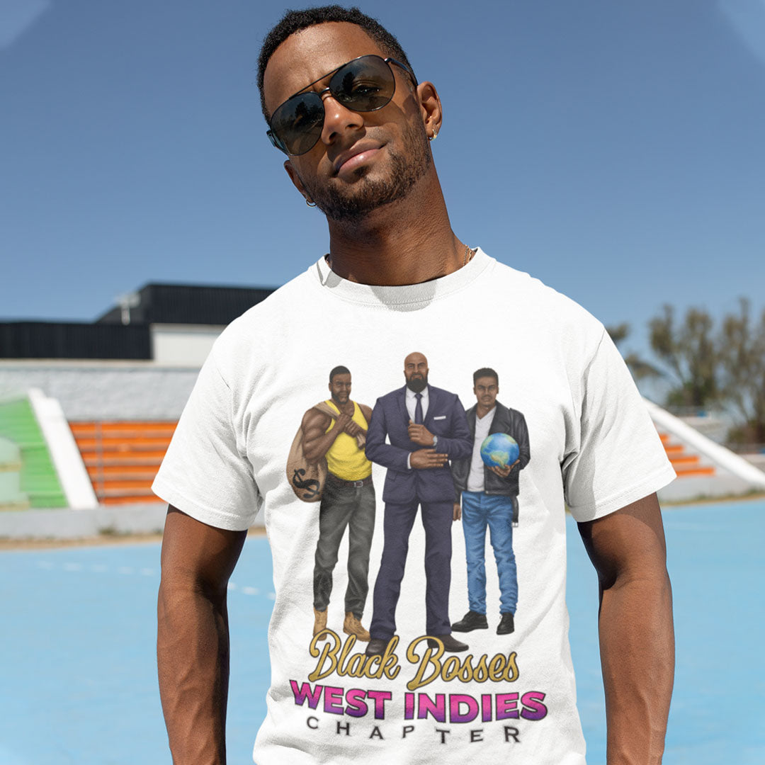 GRT - Black Bosses West Indies T-Shirt Style II