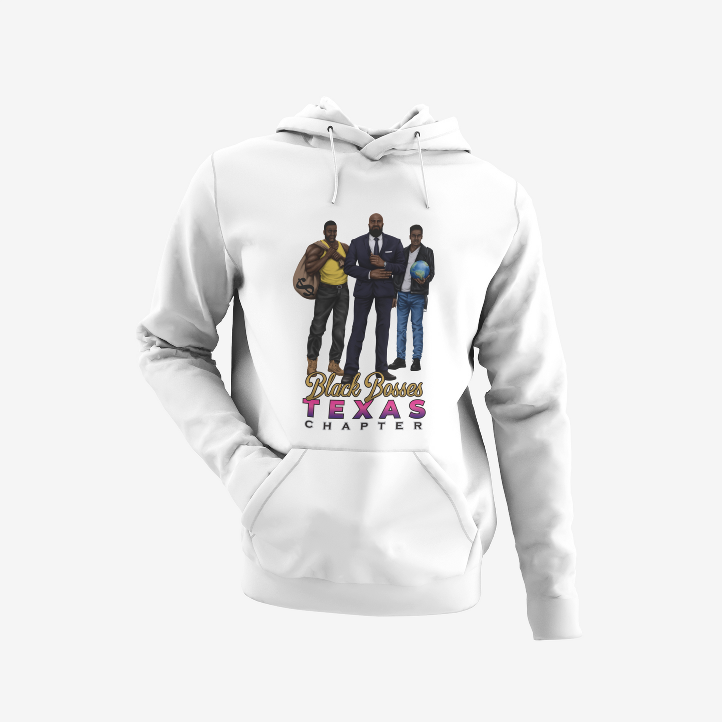 GRT - Black Bosses Texas Hoodie  Style II