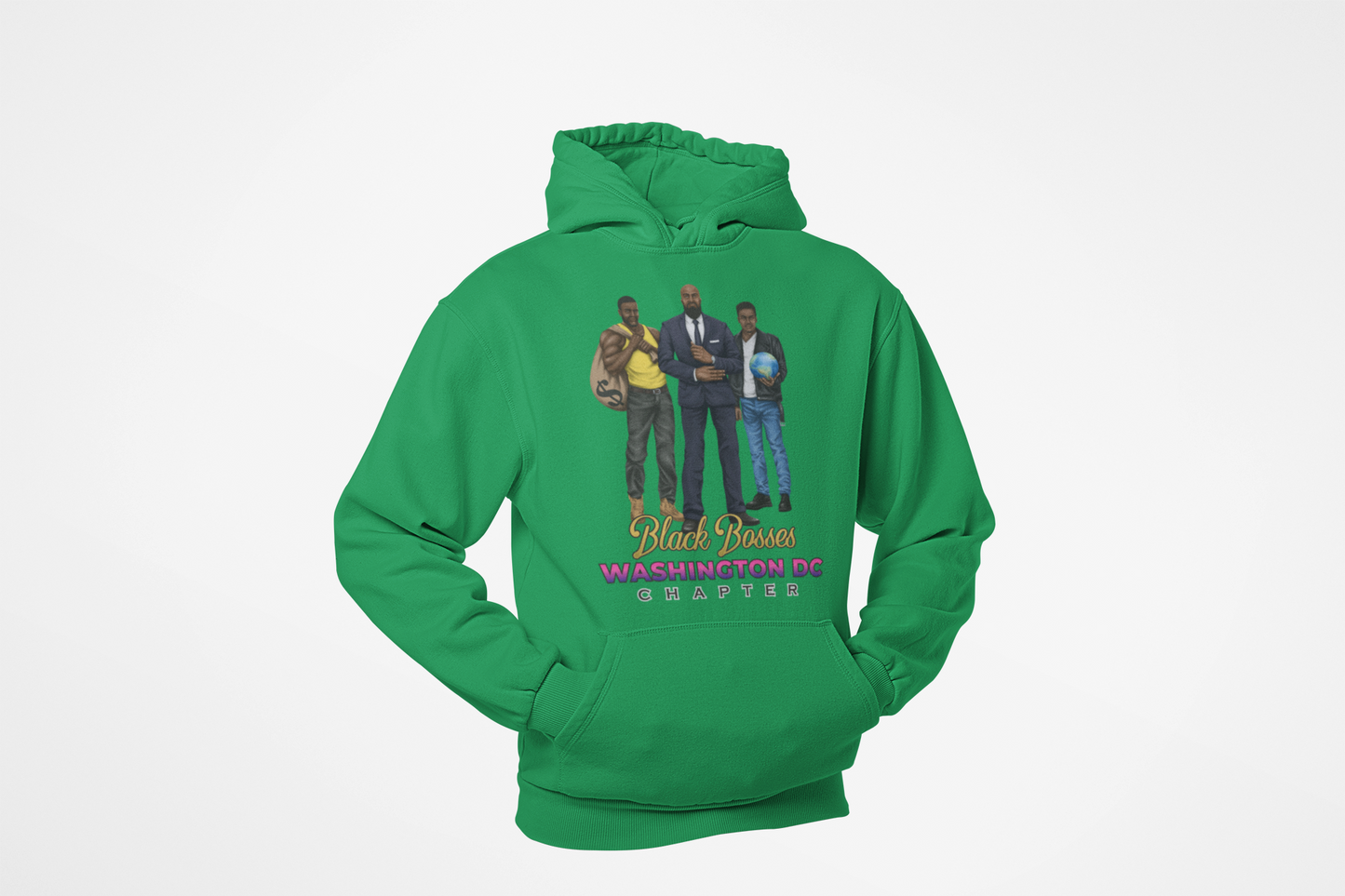 GRT - Black Bosses Washington DC Hoodie Style II