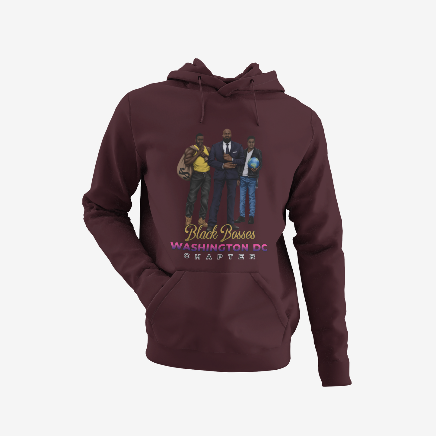 GRT - Black Bosses Washington DC Hoodie Style II