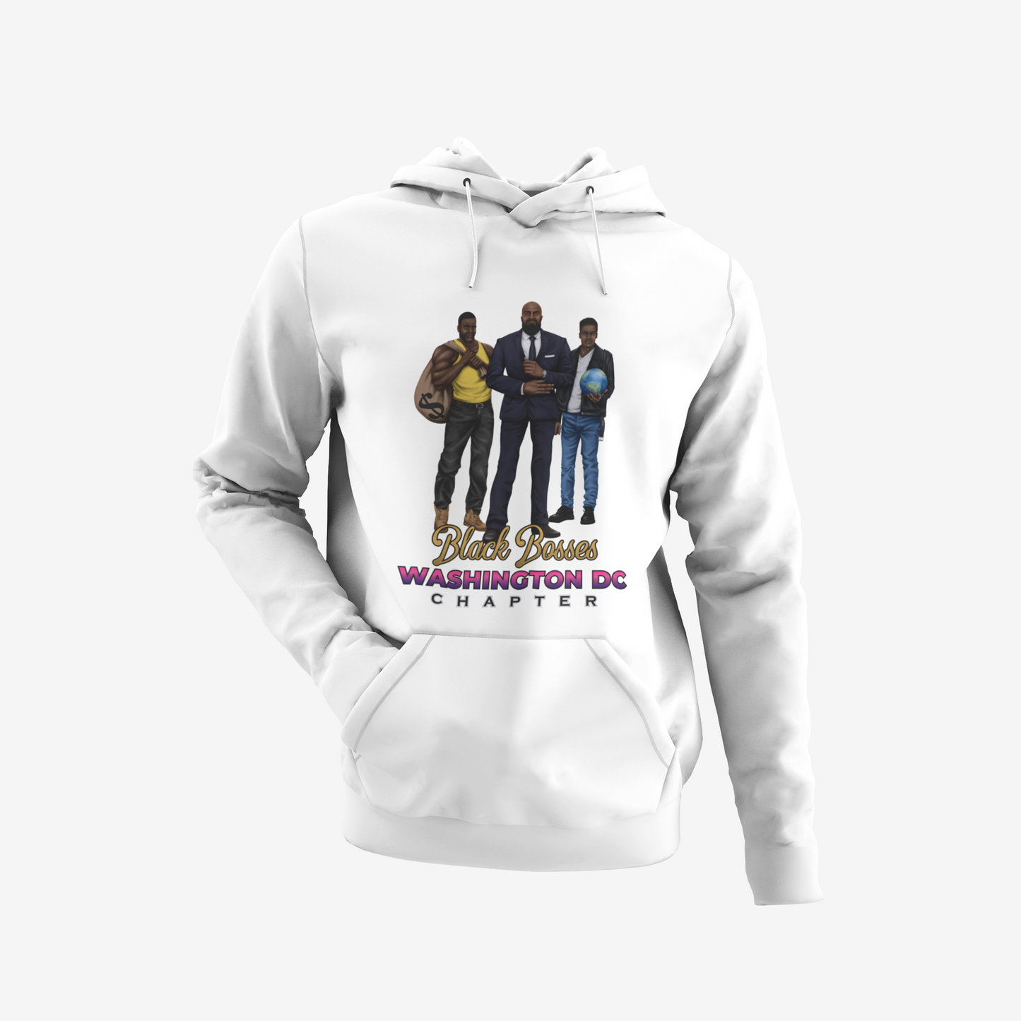 GRT - Black Bosses Washington DC Hoodie Style II