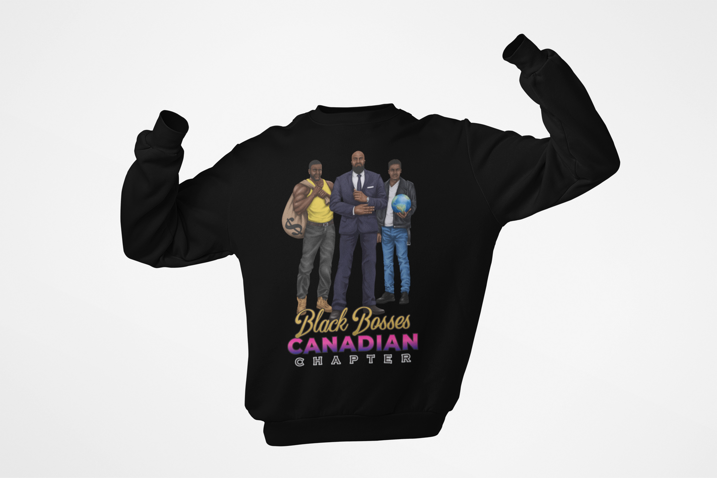 GRT - Black Bosses Canadian Sweatshirt Style II