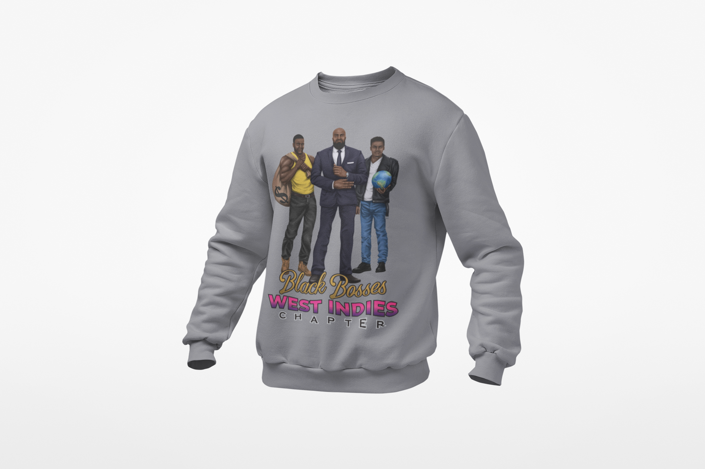 GRT - Black Bosses West Indies Sweatshirt Style II