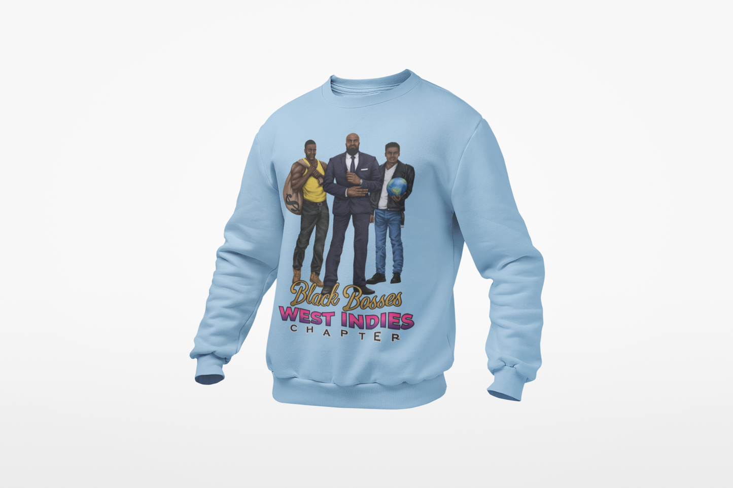 GRT - Black Bosses West Indies Sweatshirt Style II