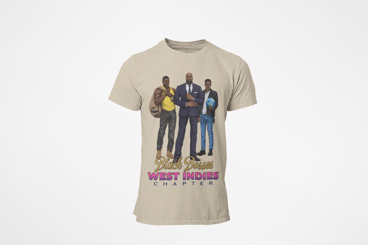 GRT - Black Bosses West Indies T-Shirt Style II